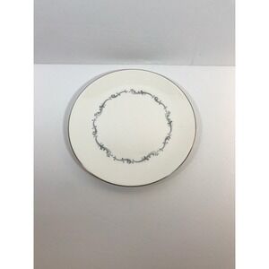 royal doulton 7 In coronet‎ silver trim english bone china salad plate